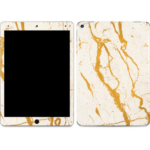Cracked Marble iPad Skins
