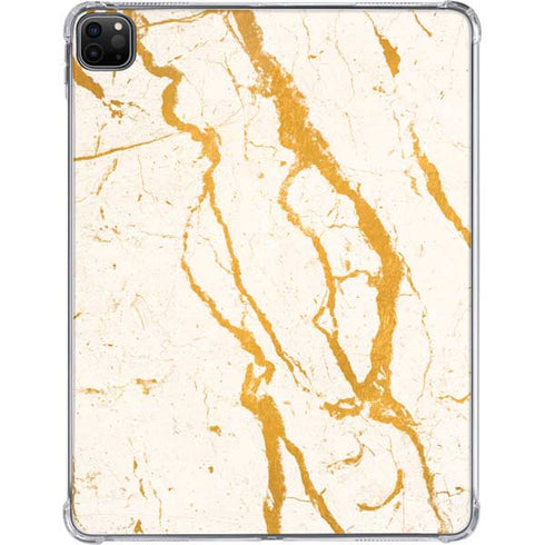 Cracked Marble iPad Pro 11in (2024) Clear Case