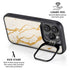 Cracked Marble iPhone 13 Pro Kickstand Case