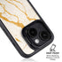 Cracked Marble iPhone 15 Plus Kickstand Case