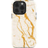 Cracked Marble iPhone 15 Pro Impact Case