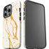 Cracked Marble iPhone 15 Pro Impact Case