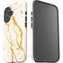 Cracked Marble iPhone 16 Impact Case