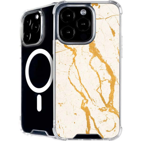 Cracked Marble iPhone 16 Pro Max MagSafe Case