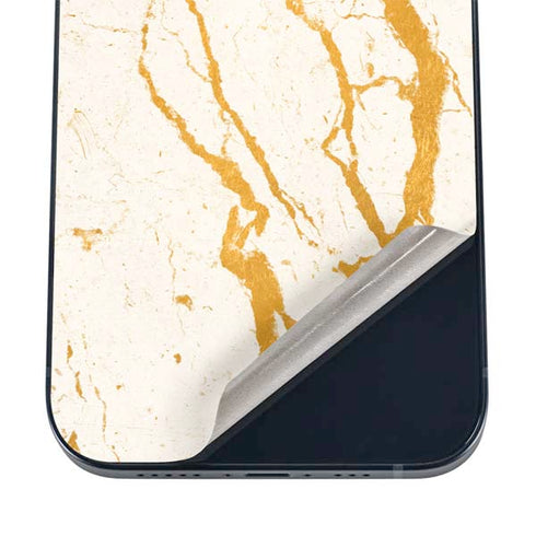 Cracked Marble iPhone 16 Skin