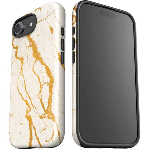Cracked Marble iPhone 16e Impact Case