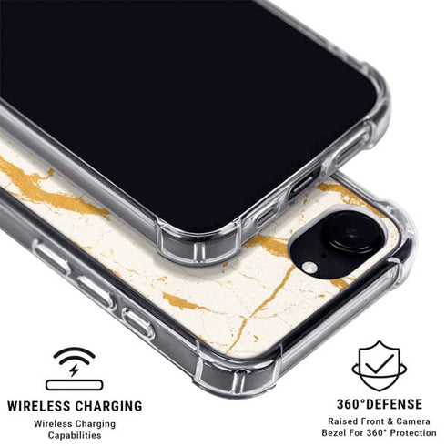 Cracked Marble iPhone 16e MagSafe Case