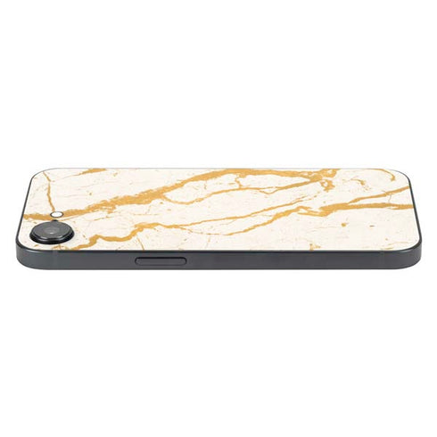 Cracked Marble iPhone 16e Skin