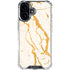 Cracked Marble iPhone 17 Clear Case