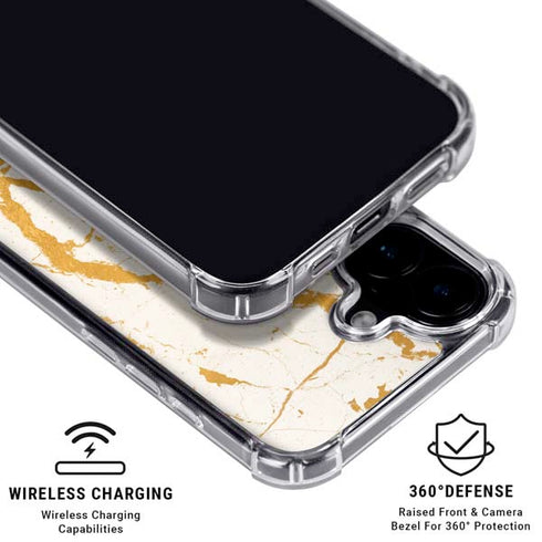 Cracked Marble iPhone 17 MagSafe Case