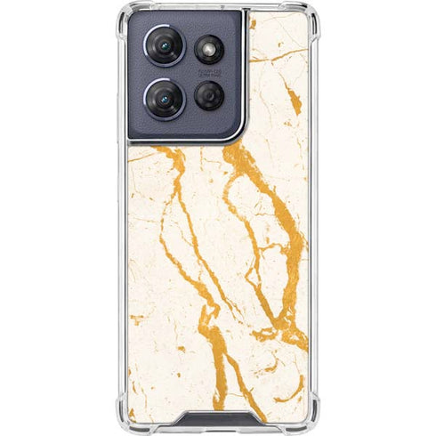Cracked Marble Moto G Play 5G (2025) Clear Case