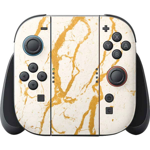 Cracked Marble Nintendo Switch 2 (2025) Joy-Con Controller Skin