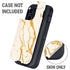 Cracked Marble Otterbox Defender iPhone Skin