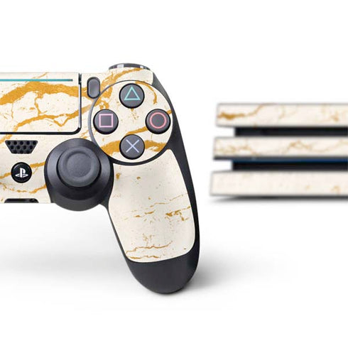 Cracked Marble PS4 Pro Bundle Skin