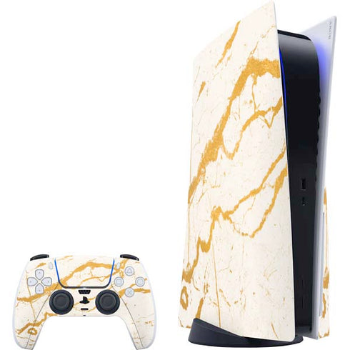 Cracked Marble PlayStation PS5 Skins