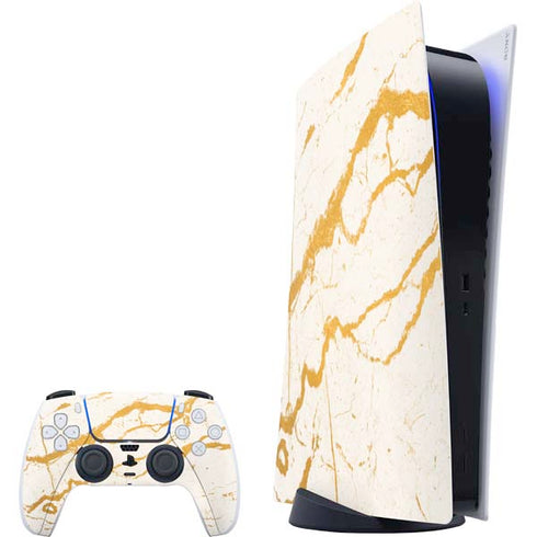 Cracked Marble PlayStation PS5 Skins