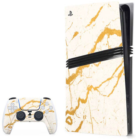 Cracked Marble PS5 Pro Bundle Skin