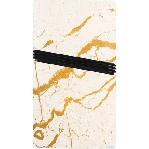 Cracked Marble PS5 Pro Console Skin