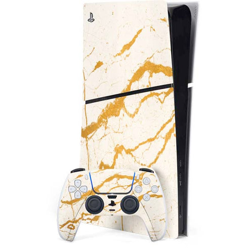 Cracked Marble PlayStation PS5 Skins