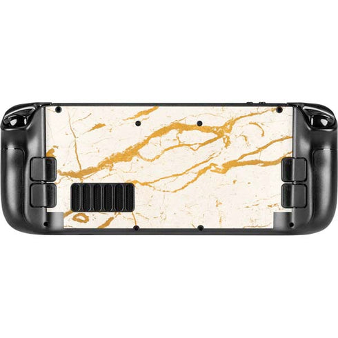 Cracked Marble Steam Deck Handheld Gaming Computer Skin