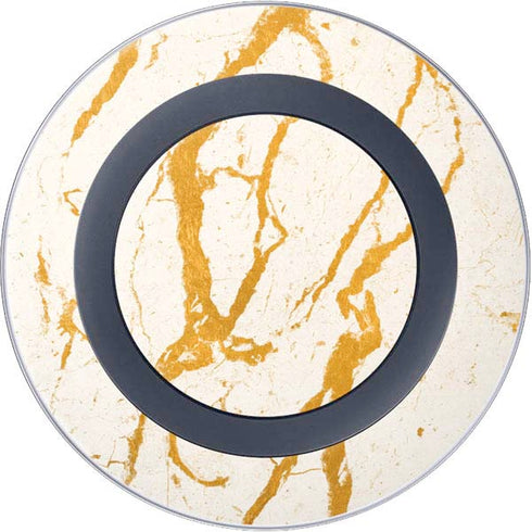 Cracked Marble Wireless Charger Skin