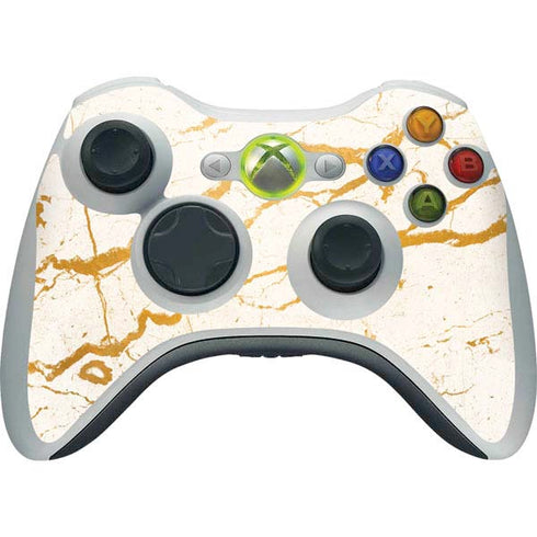 Cracked Marble Xbox 360 Wireless Controller Skin