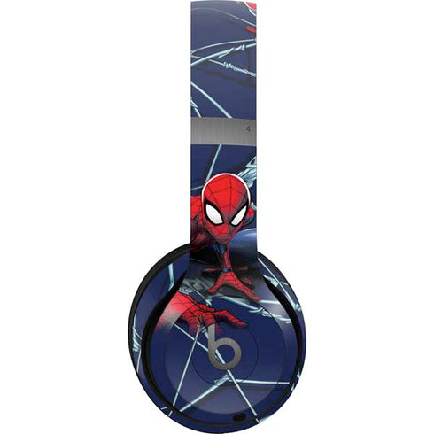 Marvel Spiderman Crawling Spiderman Beats Solo 4 Wireless Headphones Skin