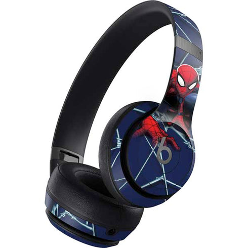 Marvel Spiderman Crawling Spiderman Beats Solo 4 Wireless Headphones Skin