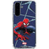 Marvel Spiderman Crawling Spiderman Galaxy A36 5G Clear Case