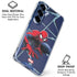 Marvel Spiderman Crawling Spiderman Galaxy S25 Clear Case
