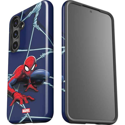 Marvel Spiderman Crawling Spiderman Galaxy S25 Impact Case