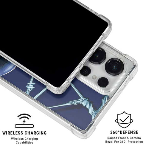 Marvel Spiderman Crawling Spiderman Galaxy S26 Ultra Clear Case
