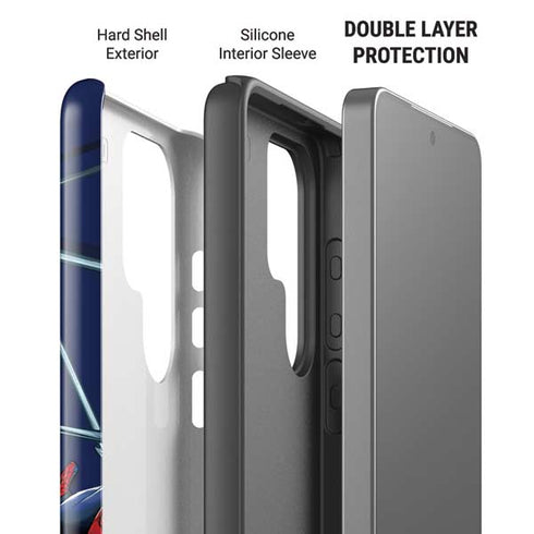 Marvel Spiderman Crawling Spiderman Galaxy S26 Ultra Impact Case