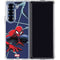 Marvel Spiderman Crawling Spiderman Galaxy Z Fold7 Clear Case