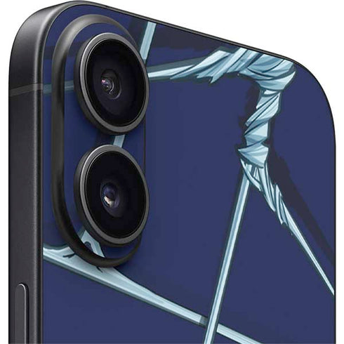 Marvel Spiderman Crawling Spiderman iPhone 16 Plus Skin