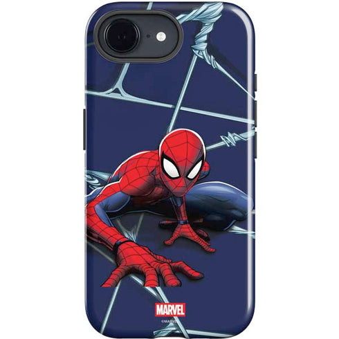 Marvel Spiderman Crawling Spiderman iPhone 16e Impact Case