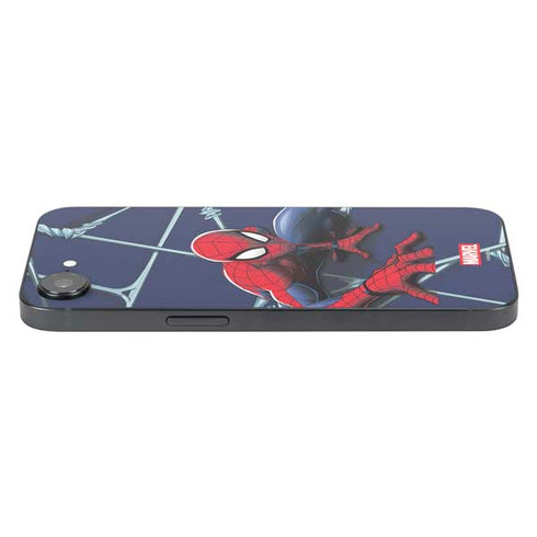 Marvel Spiderman Crawling Spiderman iPhone 16e Skin