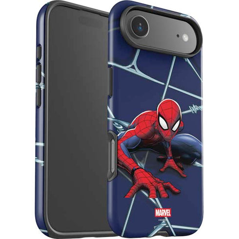 Marvel Spiderman Crawling Spiderman iPhone 17 Air Impact Case