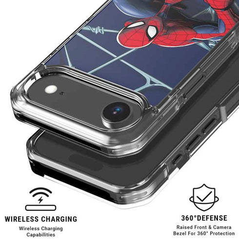 Marvel Spiderman Crawling Spiderman iPhone 17 Air MagSafe Case