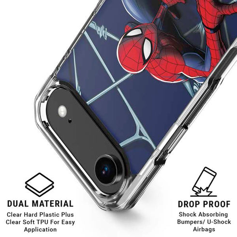 Marvel Spiderman Crawling Spiderman iPhone 17 Air MagSafe Case