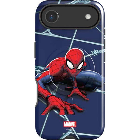 Marvel Spiderman Crawling Spiderman iPhone 17 Air Magsafe Impact Case