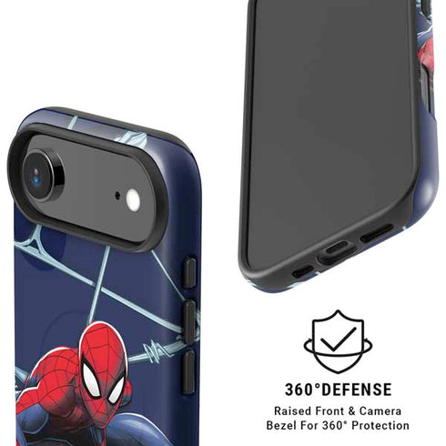 Marvel Spiderman Crawling Spiderman iPhone 17 Air Magsafe Impact Case