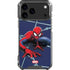 Marvel Spiderman Crawling Spiderman iPhone 17 Pro Max Clear Case