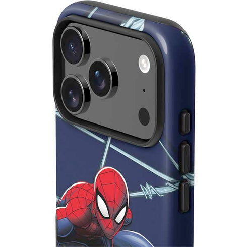 Marvel Spiderman Crawling Spiderman iPhone 17 Pro Max Impact Case