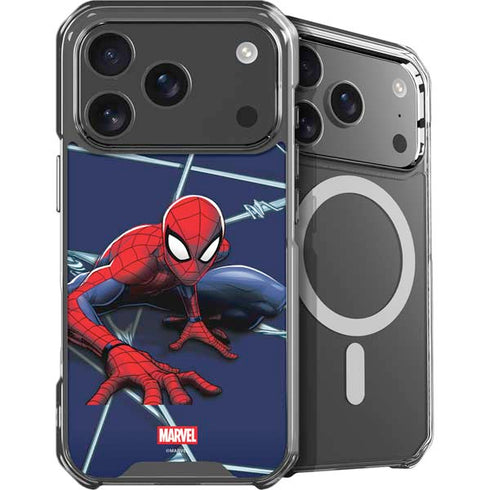 Marvel Spiderman Crawling Spiderman iPhone 17 Pro Max MagSafe Case