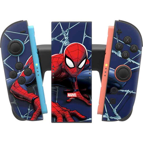 Marvel Spiderman Crawling Spiderman Nintendo Switch 2 (2025) Joy-Con Controller Skin