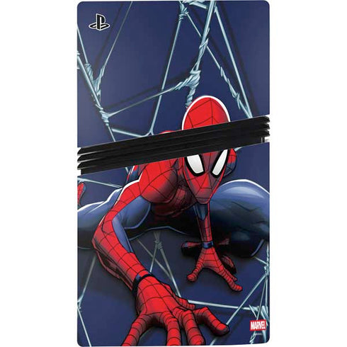 Marvel Spiderman Crawling Spiderman PS5 Pro Disk Bundle Skin