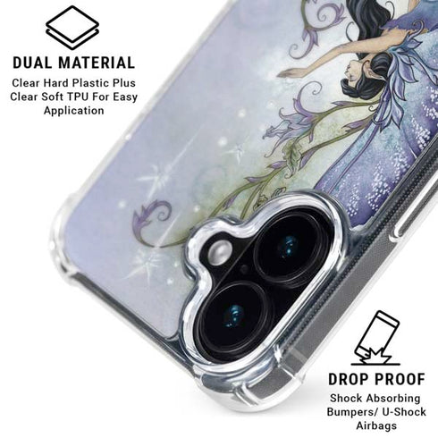 Creation by Amy Brown iPhone 16 Plus Clear Case