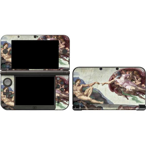 Creation of Adam by Michelangelo Nintendo Skins