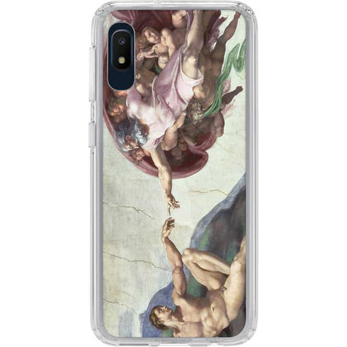 Creation of Adam by Michelangelo Galaxy Cases